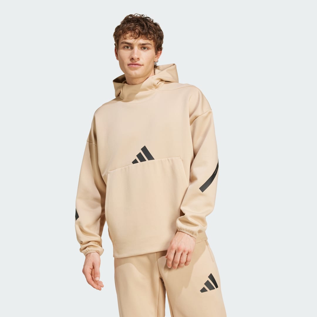 Sweatshirt adidas Performance Z.N.E. Hoodie Beige | JJ4894, 1
