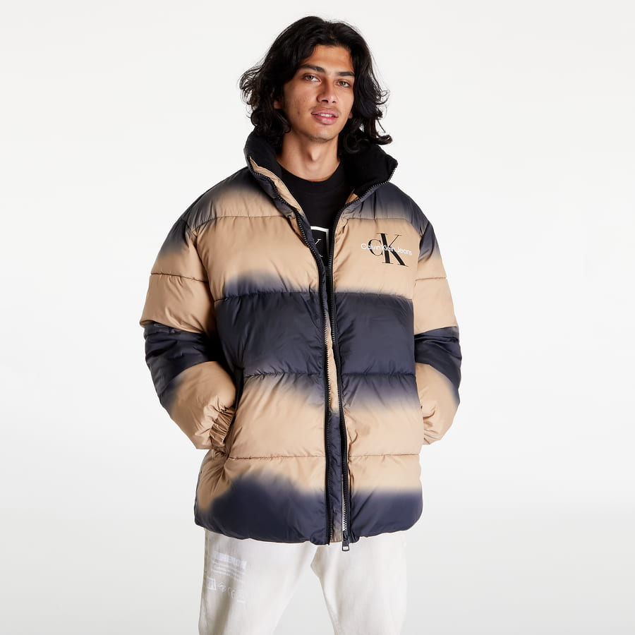 Puffer jakke CALVIN KLEIN Gradient All Over Print Puffer Flerfarvet | J30J321970 0GK, 0
