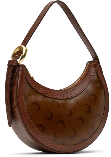 Håndtaske Marine Serre Marine Serre Moon Airbrushed Leather Eclips Mini Bag Blå | WBA002A CLEA0053, 4