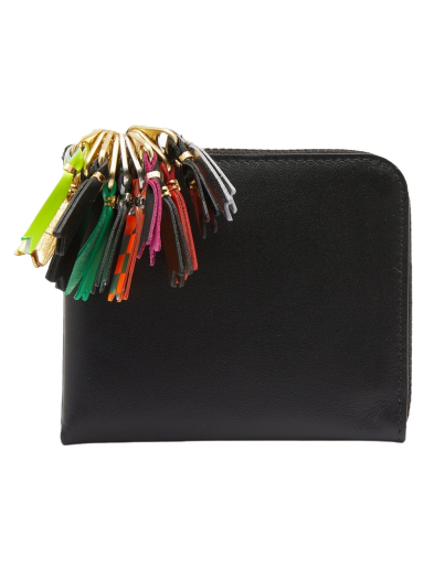 Tegnebog Comme des Garçons Zipper Pull Wallet Black Sort | SA3100ZP