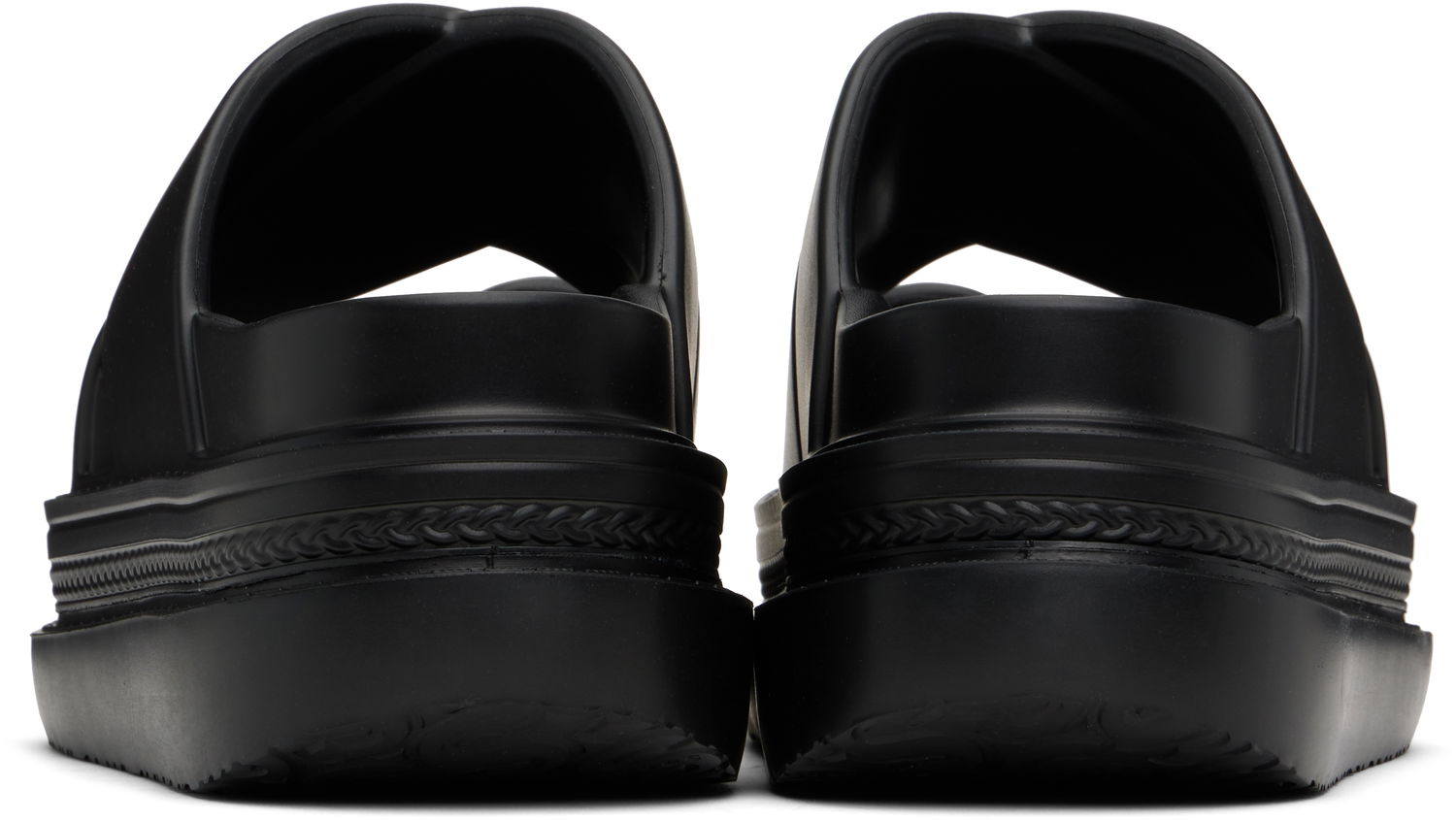 Sneakers og sko sacai sacai Foam Multiple Sole Sandals Sort | 25-0955S, 1