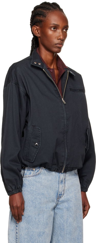 Jakke We11done We11done Harrington Jacket Sort | WD-JP2-25-052-W-NV, 1