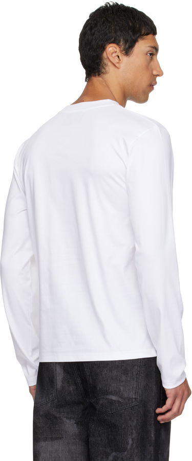 T-shirt HELIOT EMIL HELIOT EMIL Effulgence Long Sleeve T-Shirt Hvid | AW25_M_09_149_WHT02, 2