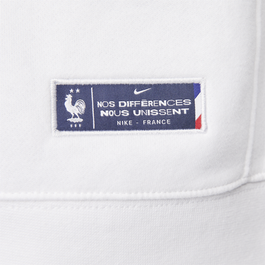 Sweatshirt Nike FFF Club Fleece Full-Zip Hoodie Hvid | DH4958-100, 1