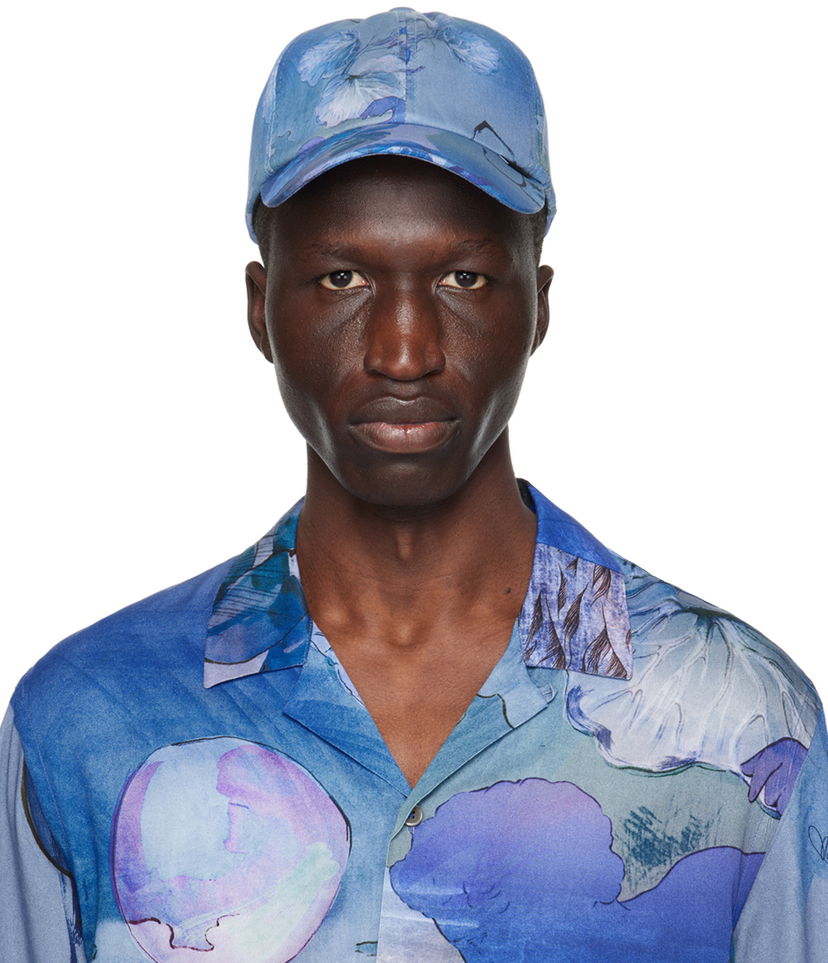 Kasket Paul Smith Paul Smith Narcissus Baseball Cap Blå | M1A-987DT-M777-47-0