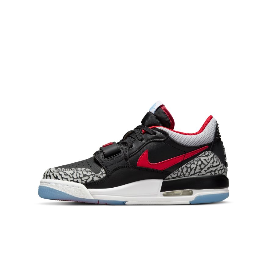 Sneakers og sko Jordan Air Jordan Legacy 312 Low "Black Valor Blue" GS Sort | CD9054-004, 0
