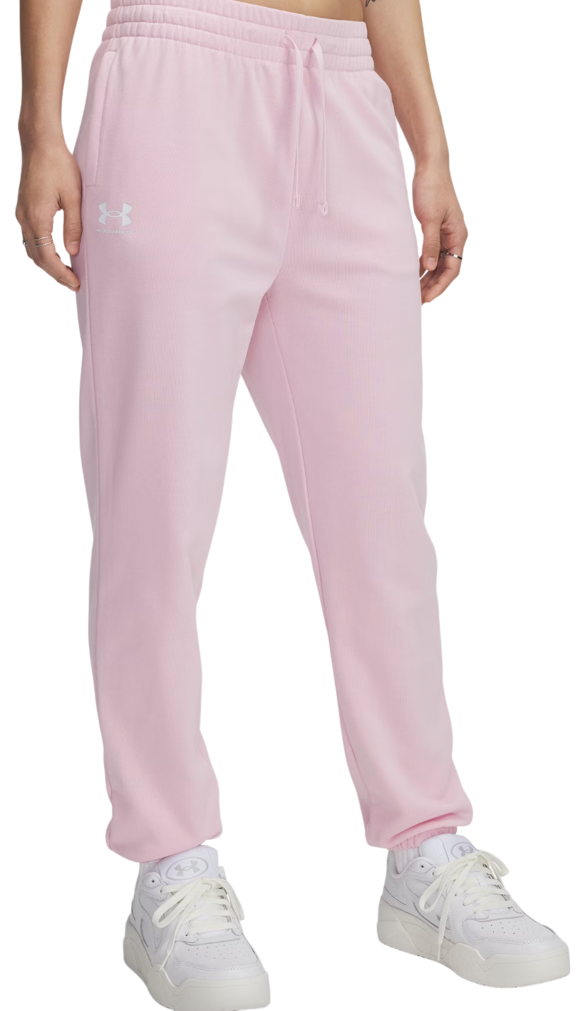 Joggingbukser Under Armour Rival Terry Jogger Pants Lyserød | 1382735-647