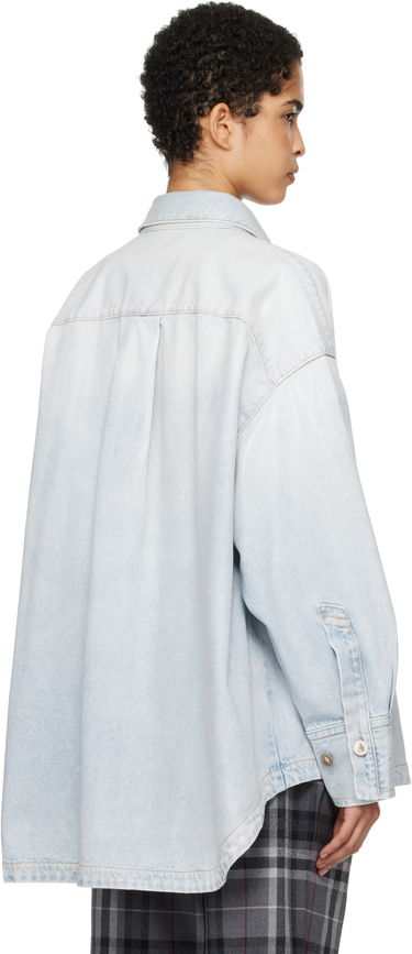 Skjorte The Attico Attico Diana Denim Shirt Blå | 250WCB00068 DDD085SS, 2