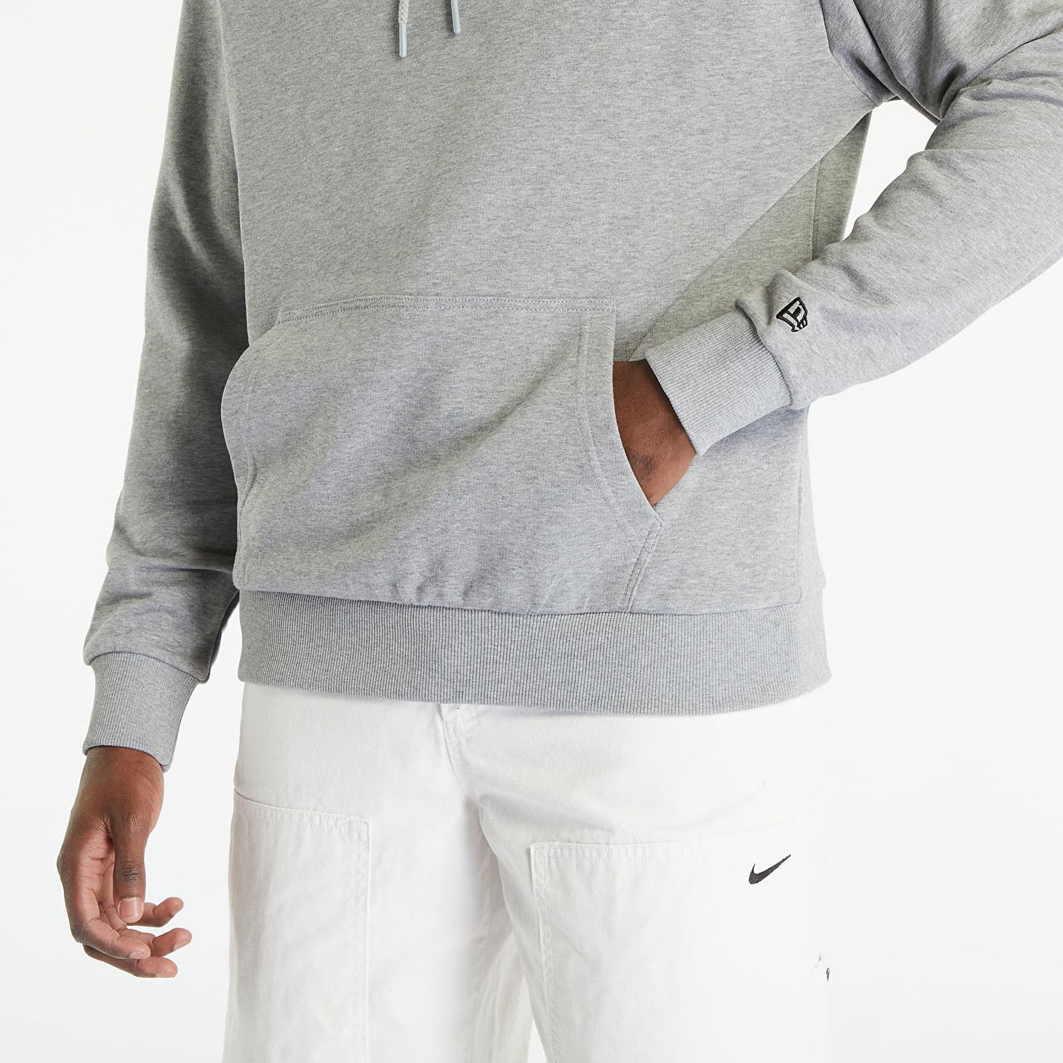 Sweatshirt New Era Official Sweatshirt LA Lakers NBA Infill Team Logo Grå | 60332147, 1
