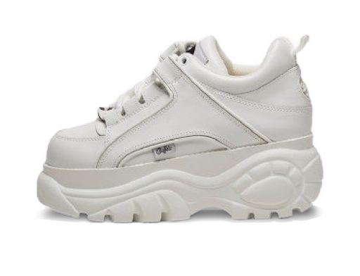 Sneakers og sko Buffalo Classic Low Leather Shoe W Hvid | 1533230