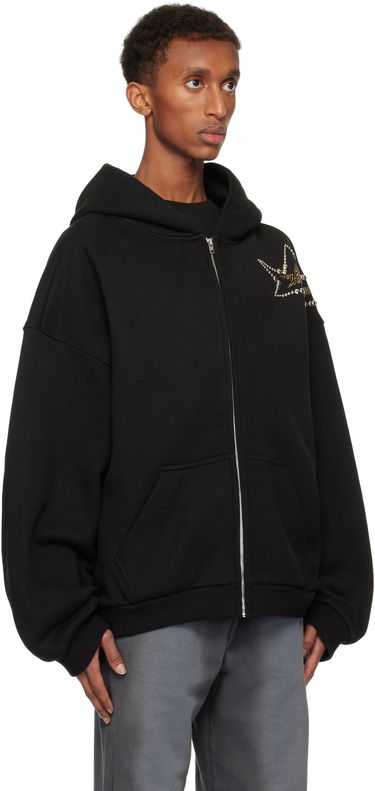 Sweatshirt We11done We11done Meteor Zip Hoodie Sort | WD-TJ3-24-864-U-BK, 1