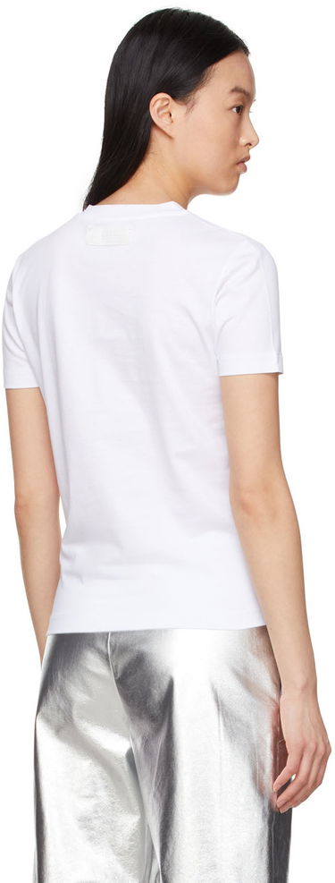 T-shirt Stella McCartney Designer Cotton Graphic T-Shirt Hvid | 6004223SPW66, 2