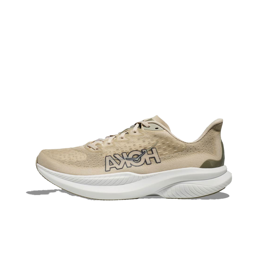 Løbe Hoka One One Mach 6 Oat Milk Barley Beige | 1147790-OKB