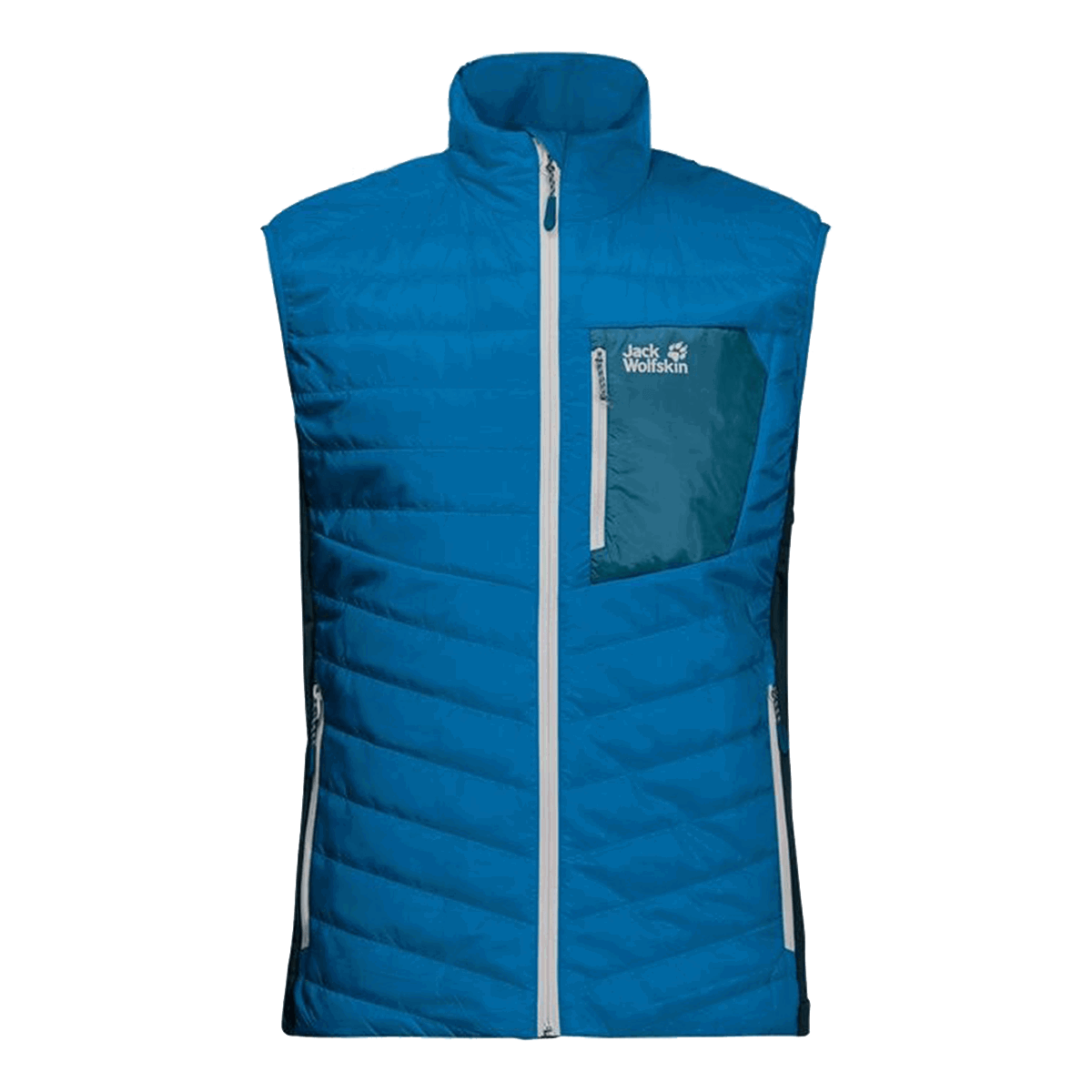 Vest Jack Wolfskin ROUTEBURN Insulated Quilted Vest Blå | 1205433-1361, 0