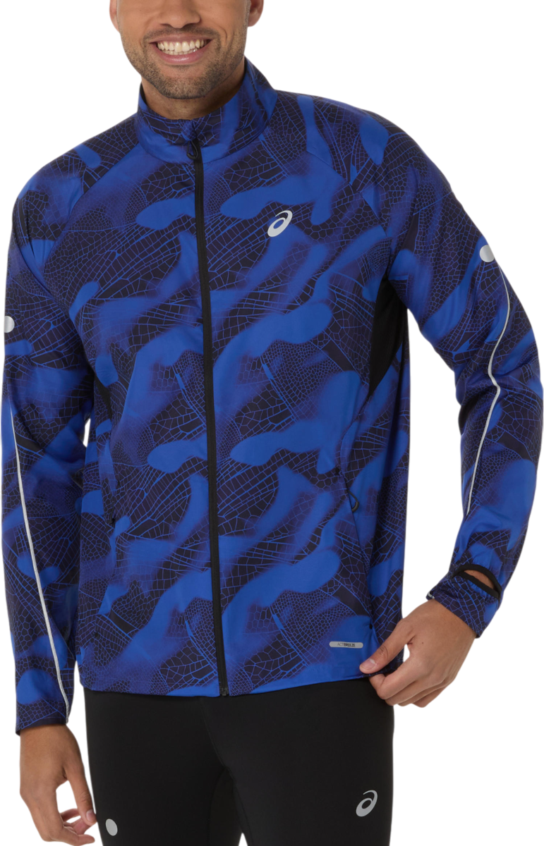 Jakke Asics Road Lite-Show Packable Jacket Blå | 2011d358-001
