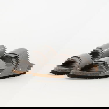 Sneakers og sko Birkenstock Birkenstock Uji Nubuk Leather Sandals Grå | 1029302, 5