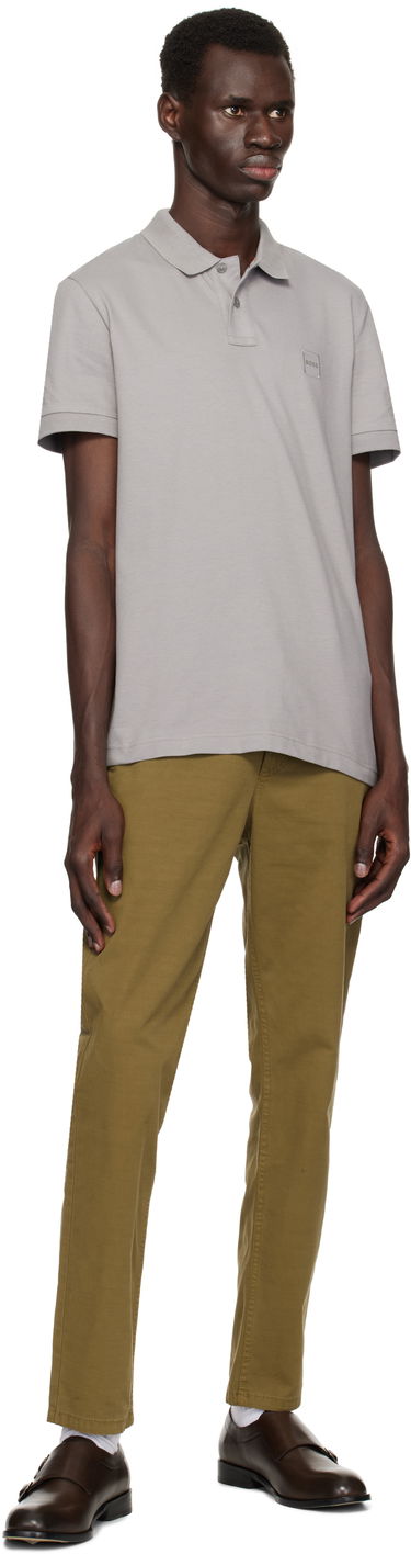 Polo skjorte BOSS Patch Polo Sort | 50507803, 3