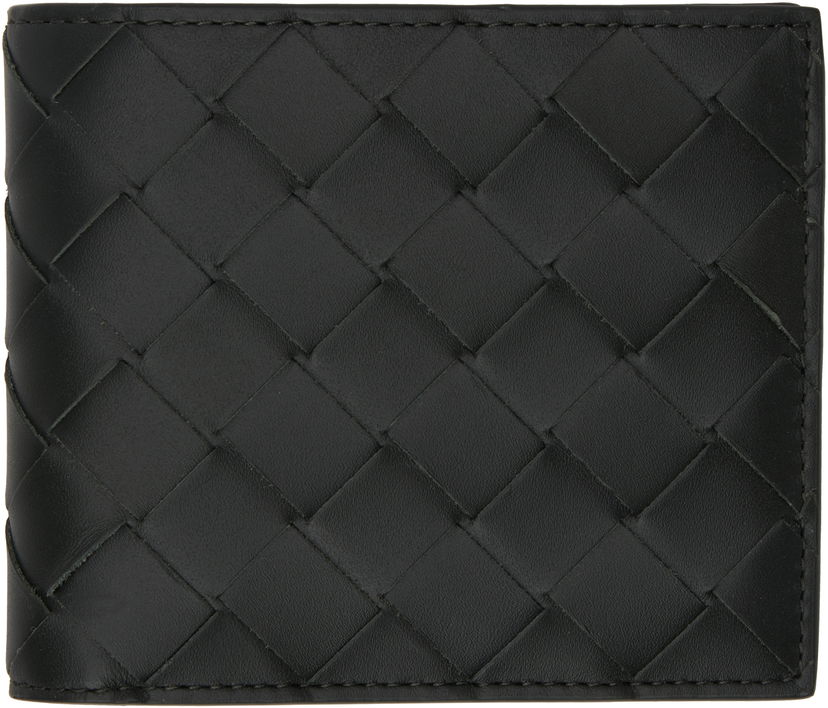 Tegnebog Bottega Veneta Bi-Fold Leather Wallet Sort | 605721 VCPQG 3475
