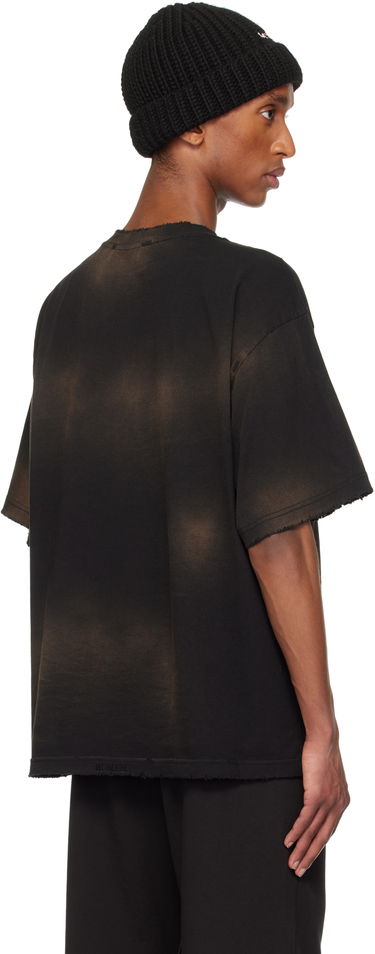 T-shirt We11done We11done Standard Logo Washed T-Shirt Sort | WD-TT3-24-726-U-BK, 2