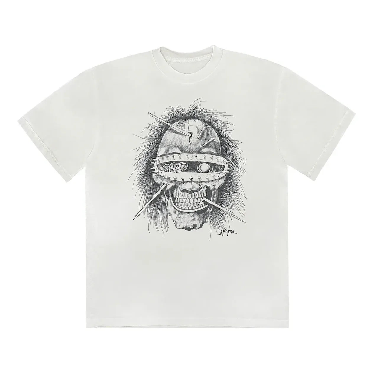 T-shirt Cactus Jack by Travis Scott Travis Scott Utopia T-Shirt Hvid | TSUT-BS04, 0