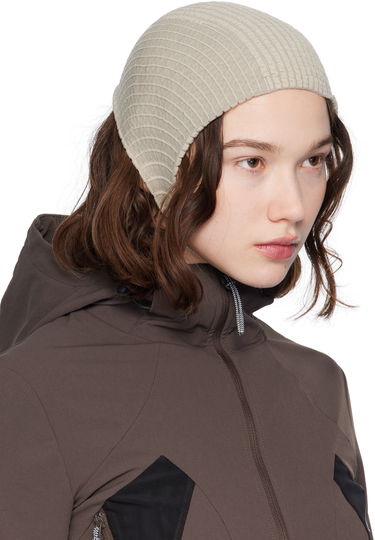 Beanie ROA ROA Wavy Bonnet Hat Beige | RBWW202YA01, 1