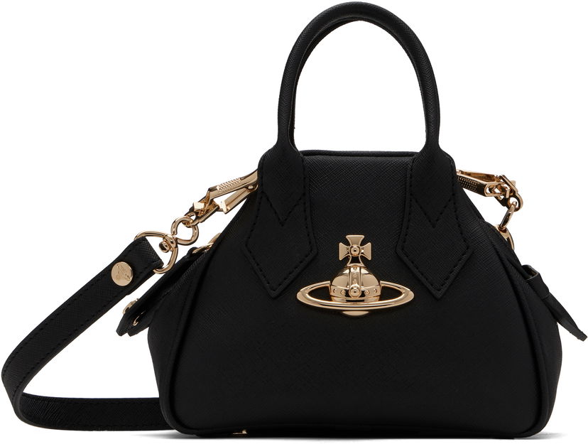 Håndtaske Vivienne Westwood Vivienne Westwood Mini Yasmine Bag Sort | 5C010005W-S0021-