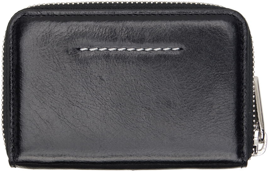 Tegnebog Maison Margiela MM6 6 Zip Wallet Sort | SA6UI0016 P6445, 1