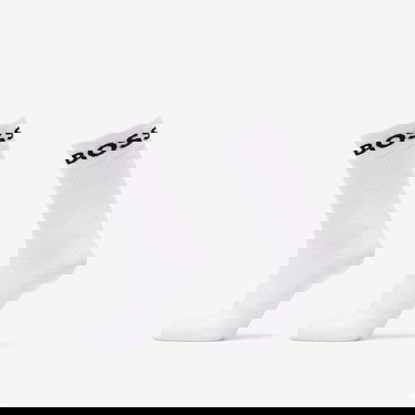 Sokker BOSS Hugo 2-Pack of Quarter-Length Socks in Stretch Fabric White Hvid | 50469747-100, 0
