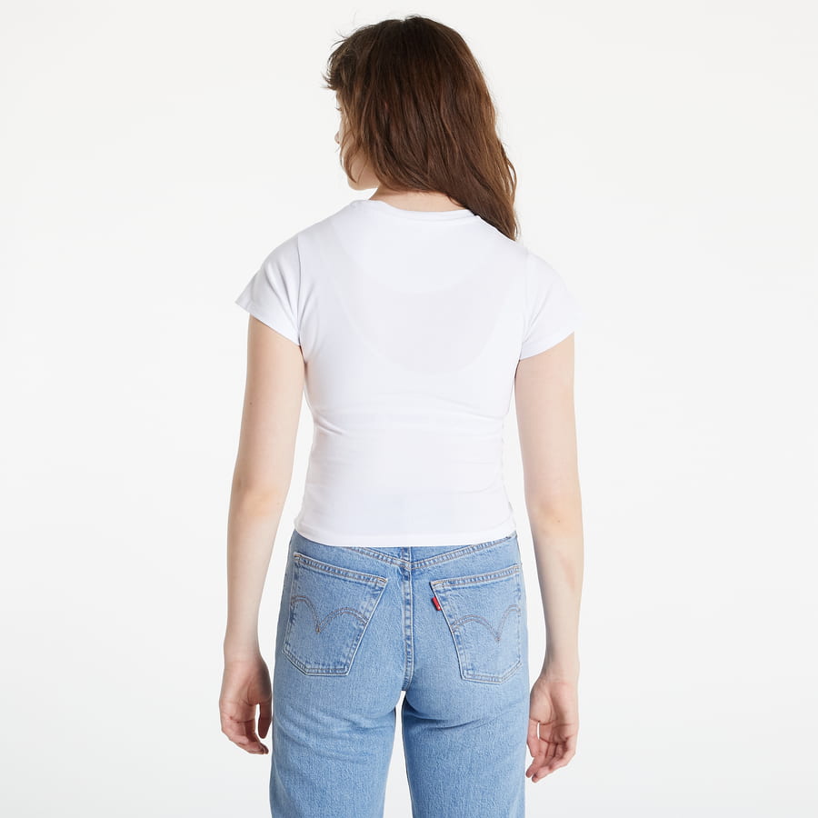T-shirt Karl Kani Small Signature Short Tee Hvid | KKWQ22002WHT, 1