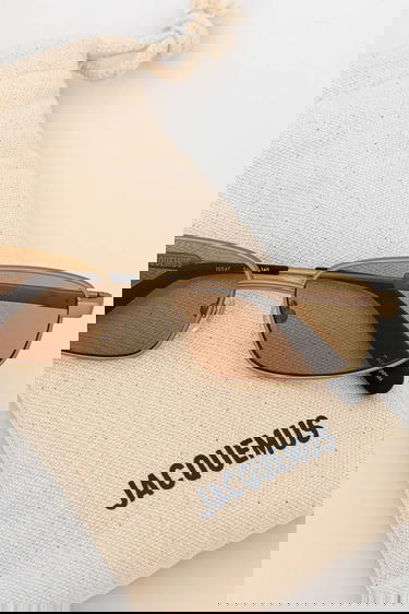 Solbriller Jacquemus Jacquemus SERA Sunglasses Brun | JAC121C1SUN, 2