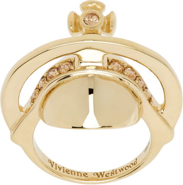 Ring Vivienne Westwood Vivienne Westwood Solid Orb Ring Gul | 6404017P-01R121-, 0