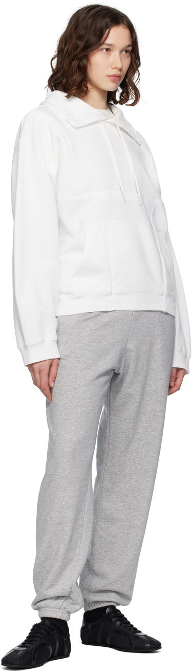 Sweatshirt Maison Margiela MM6 Maison Margiela Collared Sweatshirt Hvid | S52GU0245 M25014, 3