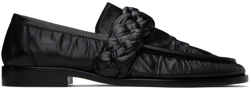 Tilbehør Bottega Veneta Bottega Veneta Astaire Leather Loafers Sort | 775267V3OA0