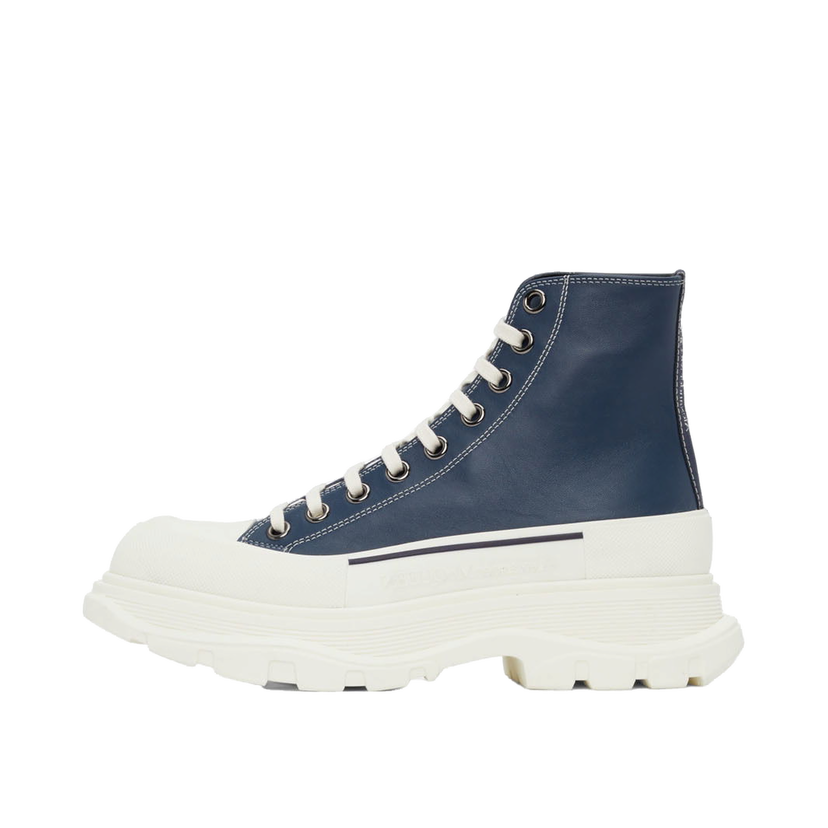 Sneakers og sko Alexander McQueen Tread Slick High Sneakers Blå | 627206WIAM2