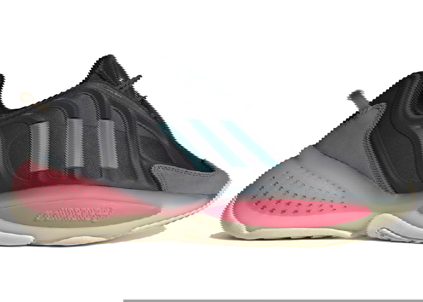 Sneakers og sko adidas Originals Ozrah Black Hazy Green Rose Tone Sort | H04208, 0