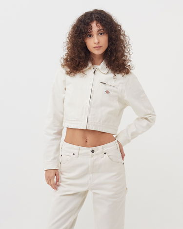 Jakke Dickies DUCK CANVAS Hvid | 196013063832, 1