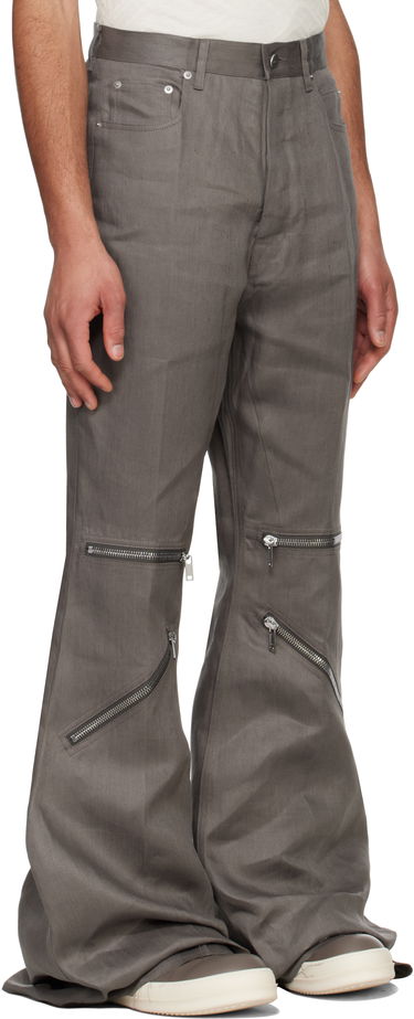 Bukser Rick Owens Rick Owens Hollywood Bolan Cargo Pants Grå | RU01E5336 TWL, 1