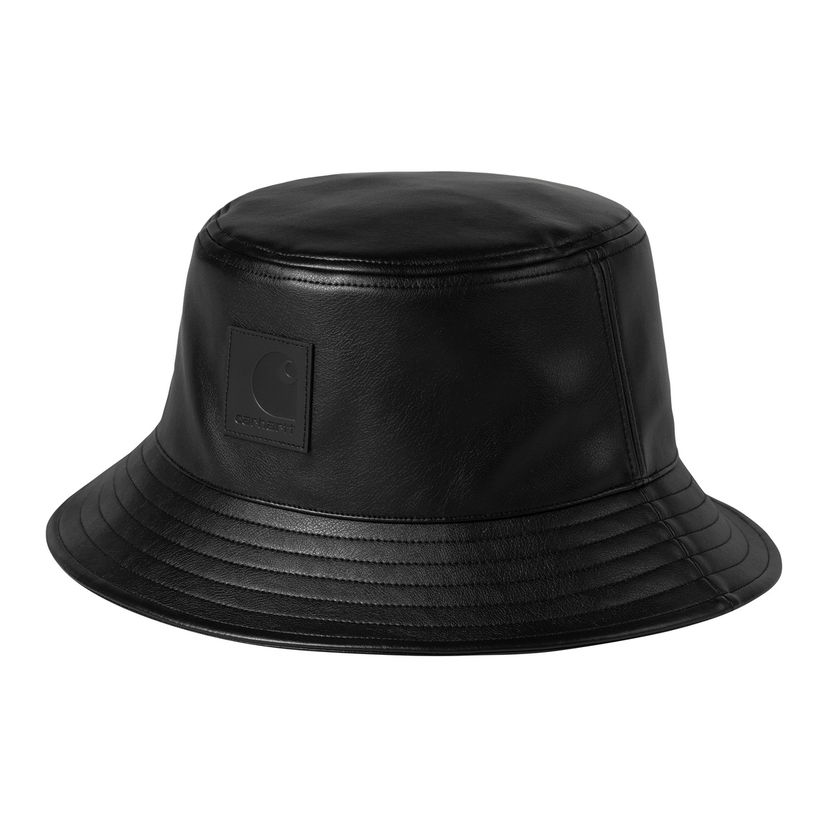 Hat Carhartt WIP Leather Bucket Hat Sort | I034345_2