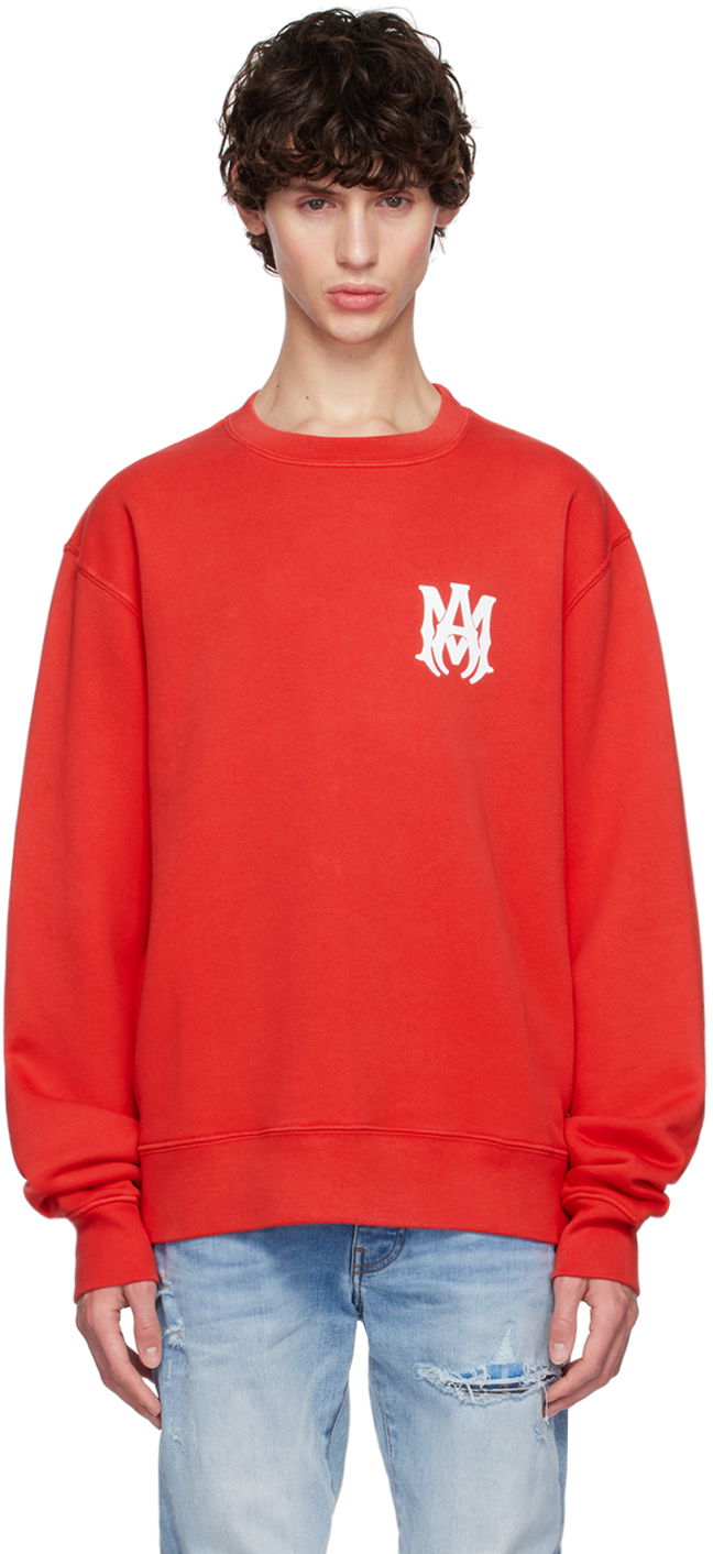Sweatshirt AMIRI Red MA Core Logo Sweatshirt Rød | AMJYCW1038