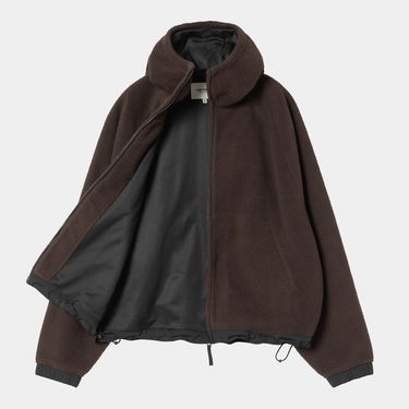 Jakke Carhartt WIP Hooded Fleece Jacket Brun | I035461_8, 1