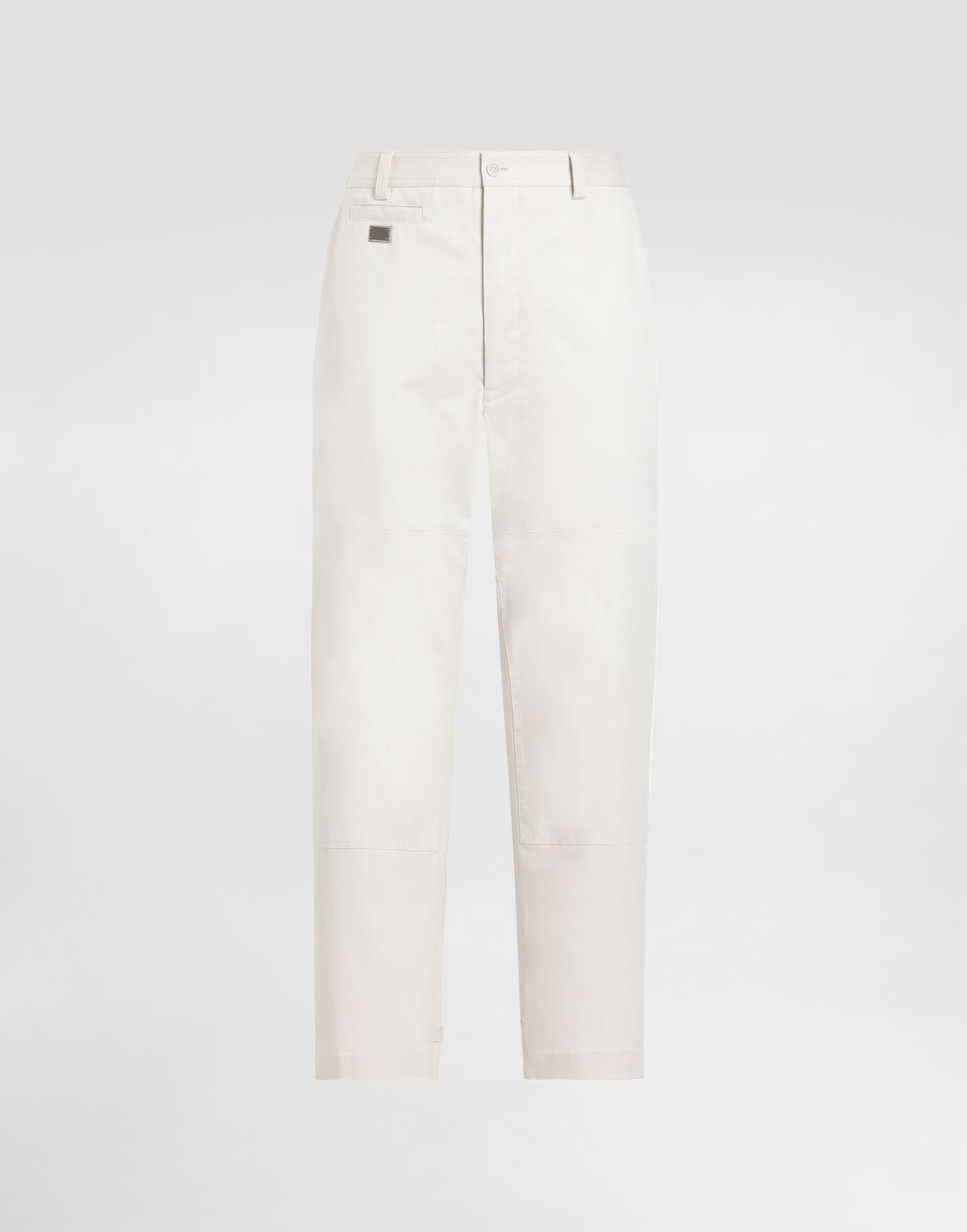 Cargo bukser Dolce & Gabbana Dolce & Gabbana Cotton Cargo Pants With Tag Hvid | GP0RSTFUFL3W0802, 0