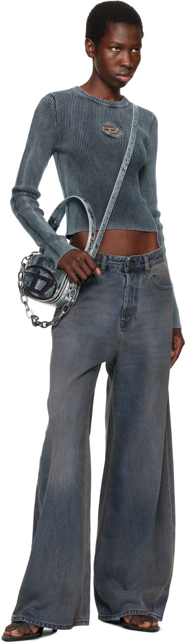 Skuldertaske Diesel 1DR Metallic Shoulder Bag Metalisk | X08396 P8037, 3