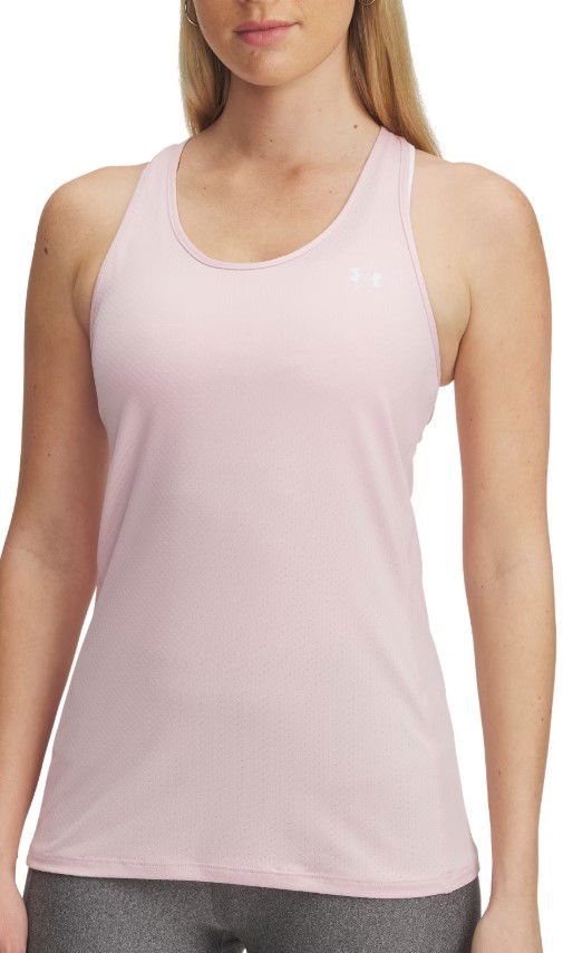 Tanktop Under Armour Under Armour Tech Mesh Racer Tank Top Lyserød | 1328962-647