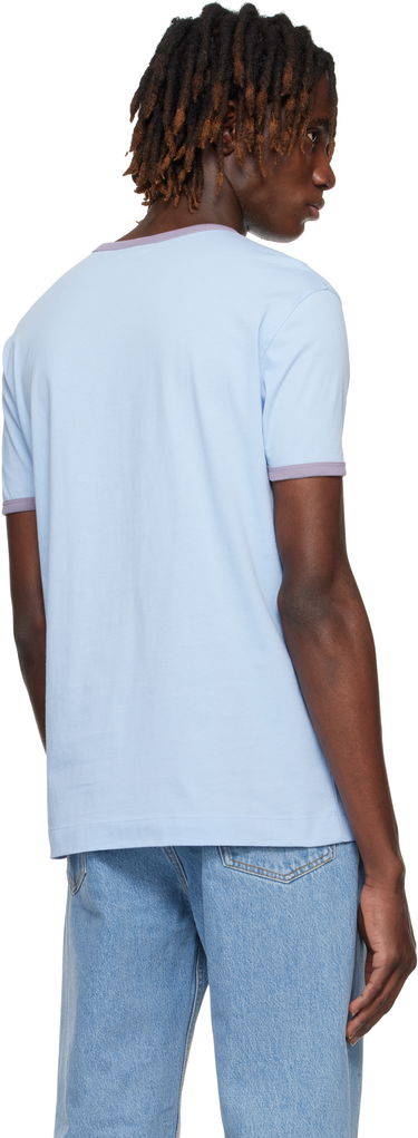 T-shirt Dries Van Noten Dries Van Noten Archive Heart Graphic T-Shirt Blå | 251-021110-1600, 2