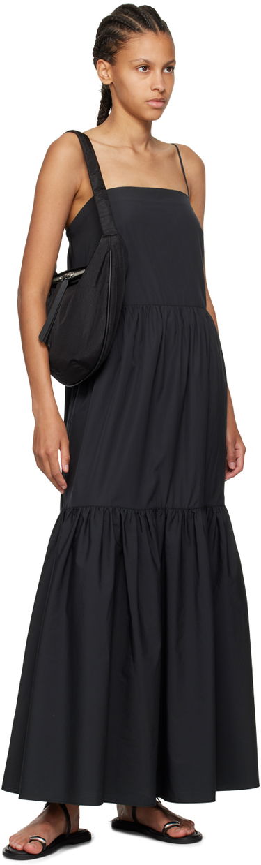 Kjole rag & bone Saige Maxi Dress Sort | WAW24P30104610, 3