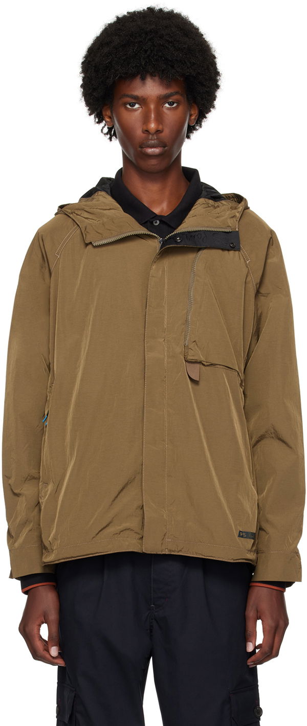 Vindjakke Paul Smith PS Paul Smith Hooded Jacket Brun | M2R-035Z-N22088-68, 0