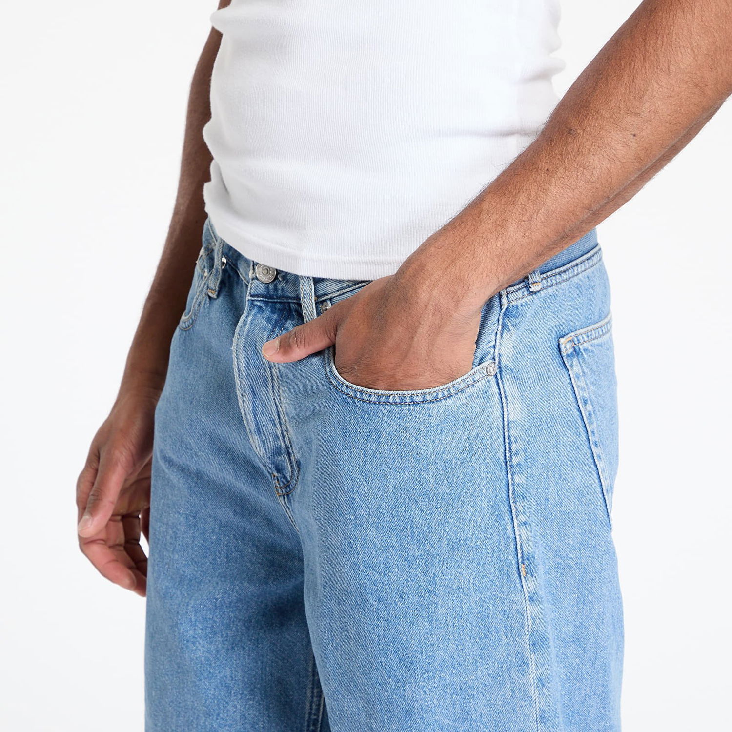 Shorts CALVIN KLEIN Calvin Klein Jeans Relaxed Denim Shorts Blå | J30J327187 1A4, 1