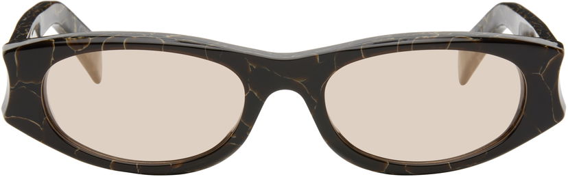 Solbriller RETROSUPERFUTURE Razzo Sunglasses Brun | LS3