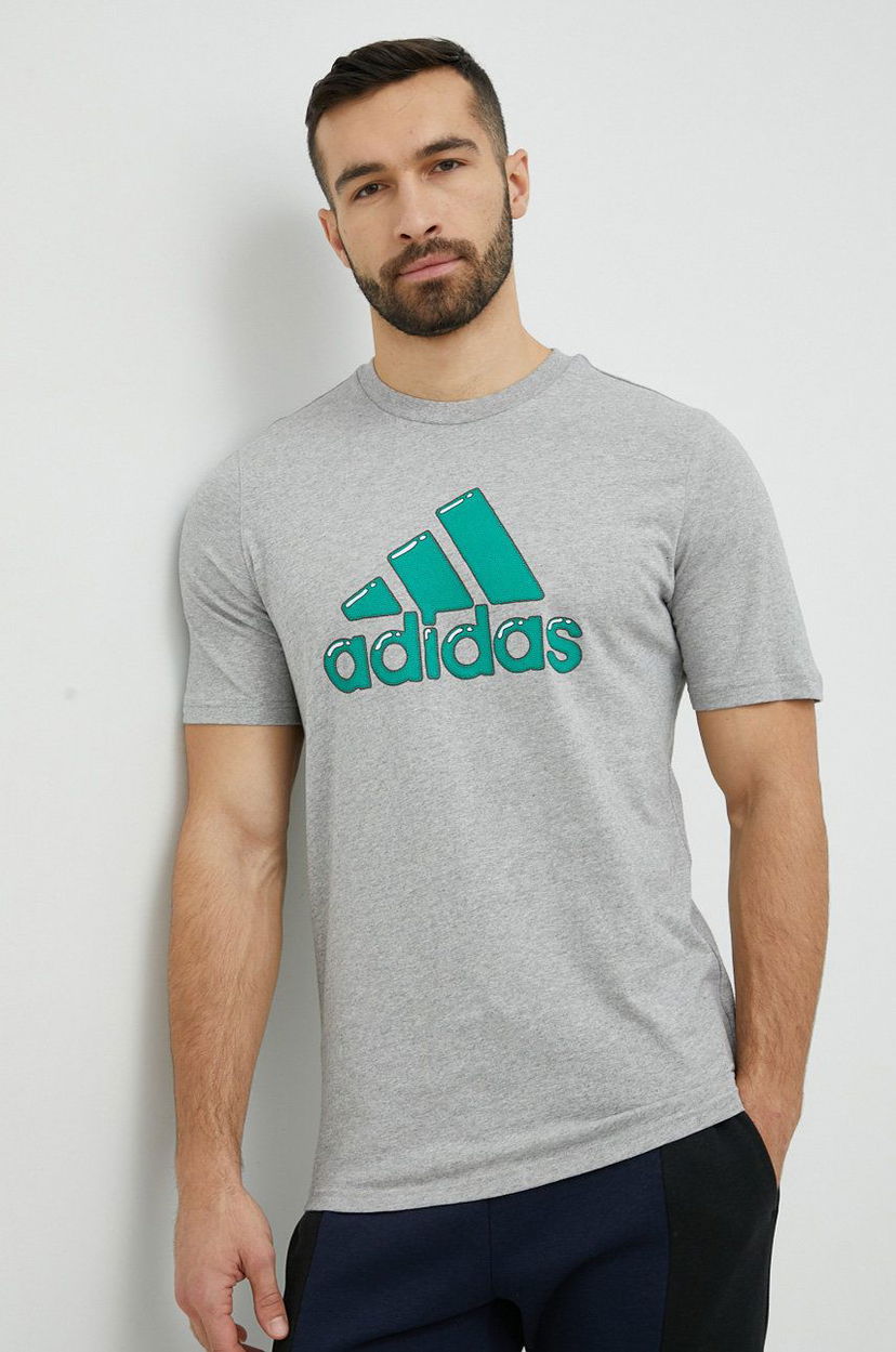 T-shirt adidas Originals Adidas T-Shirt with Print Grå | HS2514