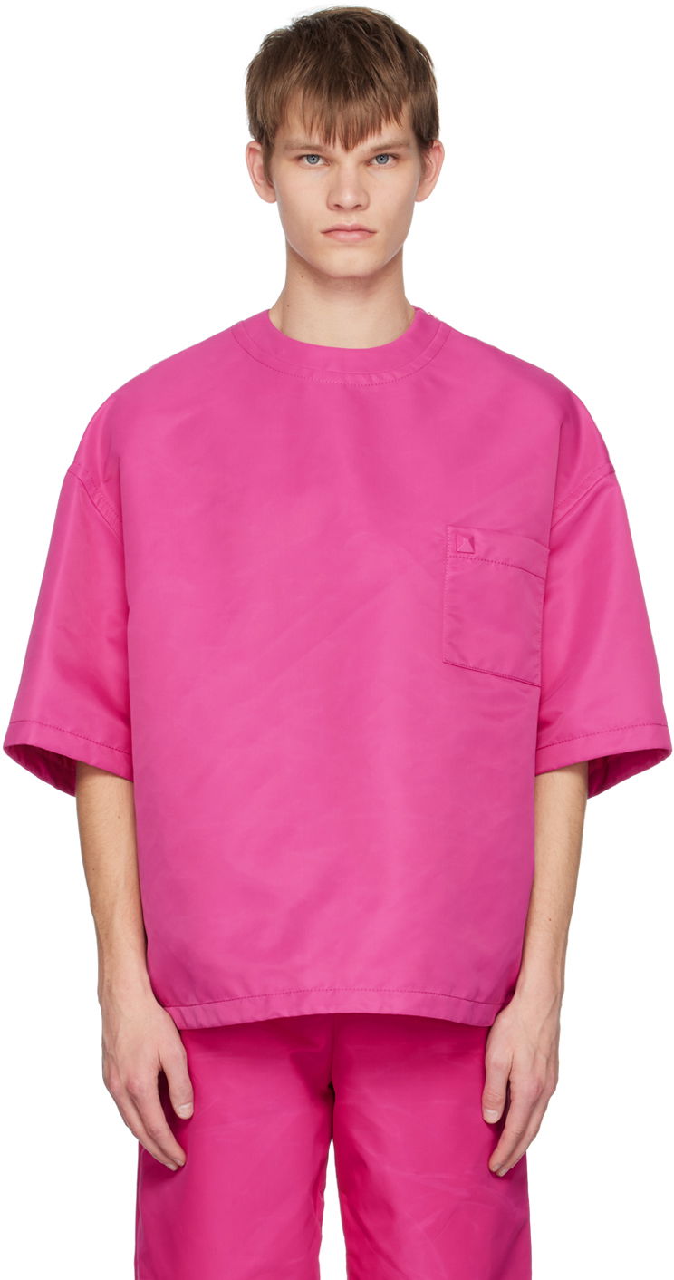 T-shirt Valentino Stud T-Shirt Lyserød | 1V0CJI207TV, 0